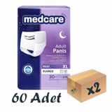 Medcare 8 Damla Maxi Emici Külot Hasta Bezi XL 2 x 60'lı