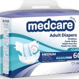 Medcare Belbantlı Classic 60 Adet Medium Hasta Bezi