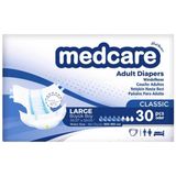 Medcare Belbantlı Classic Hasta Bezi Large 30'lu