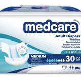 Medcare Belbantlı Classic M 30 Adet Hasta Bezi