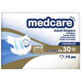 Medcare Belbantlı Premium Hasta Bezi Large 30'lu
