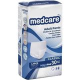 Medcare Classic Emici Külot Yetişkin 5,5 Damla Large Beden 30'lu Paket Hasta Bezi