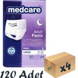 Medcare Maxi 8 Damla Büyük Beden L 120 Adet Emici Külot