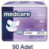 Medcare Maxi Belbantlı XL 3x30 Adet Hasta Bezi