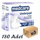 Medcare Normal Yatak Koruyucu Örtü 60x90 cm (180 Adet - 6 Paket)