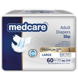 Medcare Premium 60 Adet Belbantlı Büyük Boy Large Hasta Bezi