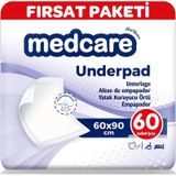 Medcare Yatak Koruyucu 60 x 90 CM 60 Adet