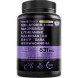 Medchoice Ösg Özel Sporcu Gıdaları Extra Strength 10MG 90 Capsul-Magnezium-Asvaganda-Chamomile Extract-L-Theanine -Valerian Root. - Aromasız
