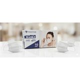 Medcore Burun Telli Ultrasonik Lastikli Bakteriyel Filtreli 10'lu Cerrahi Maske (5 Kutu) - . - Beyaz