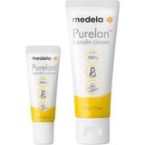 Medela Purelan Lanolin Göğüs Ucu Kremi 2'li Paket (7G+37G) Nemlendirici Organik Özellikli