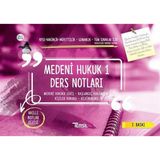 Medeni Hukuk 1 Ders Notları / Medeni Hukuka Giriş - Başlangıç Hükümleri - Kişiler Hukuku - Aile Hukuku