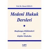 Medeni Hukuk Dersleri / Hasan Erman / Der Yayınları / 9789753537360