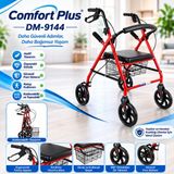MEDEVRELF Comfort Plus DM-9144 Rolatör Yürüteç