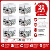 MEDEVRELF Copier Bond A4 Fotokopi Kağıdı (80GR) 15000 Yaprak 6 Koli - Beyaz