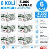 MEDEVRELF (Vege) Copier Bond A4 Fotokopi Kağıdı 80 gr 6 Koli