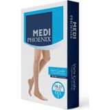 Medi Phoenix Varis Çorabı 18-21MMHG Dizaltı Ccl:1 Hafif Basınç Parmak Açık Bej - 6