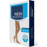 Medi Phoenix Varis Çorabı 18-21MMHG Dizüstü Ccl:1 Hafif Basınç Parmak Açık Bej - 4