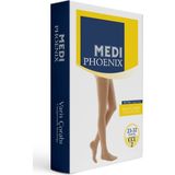 Medi-Phoenix Varis Çorabı 23-32MMHG Dizüstü Ccl:2 Orta Basınç Parmak Açık Bej - 6