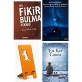 Mediacat Yayınları Iyi Fikir Bulma Tekniği - James Webb Young + Kuzey Işıklarının Şarkısı + Telefon Tutucu + Bir Kar Tanesi