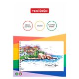 Mediart 35*50 Resim Defteri Büyük Boy Resim Defteri Resim Defteri 15 Yaprak ölçü: 35*50