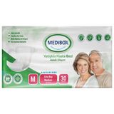 Medıbox Yetişkin Belbantlı Hasta Bezi Orta Boy Medium 30 Adet Erkek Kadın - 1 Paket