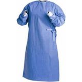 Medıc Glove Tek Kullanımlık Uzun Kollu Hasta Önlüğü 40gr - Ss/Sms Kumaş (20 Adet) - 110 - Mavi