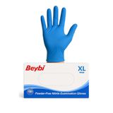 Medicalx Beybi Mavi Nitril Muayene Eldiveni 100’lük Kutu - Xlarge