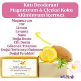 Mediflora Magnezyum & Itır & Lavanta & Limon Katı Deodorant - 100 gr