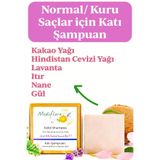 Mediflora Normal/Kuru Saçlar İçin Katı Şampuan - 110 GR Itır & Lavanta & Sakız Nane