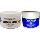 Medigeni 2 Tane Çörek Otu Kremi Xl Box Büyük Boy White Box 200 ml + Yanında 2 Tane Painclass Kuyruk Yağı 100 ml Kremi / Vücut Fıtıkagrilarina - 1Paket