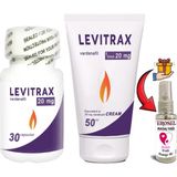 Medigeni Naturalia : 30LU Levitrax Kapsül + 50 ml Levitrax Krem: Erkeklerin Performanslarına Özel Set + Hediye Erosel Masaj Yağı - Paket