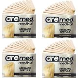 Medikal Abeslang Ahşap Dil Çubuğu - Ağda Spatulası 4×100'LÜ