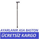 Medikal Baston Asa Baston Ayarlanabilir Baston Yürümeye Yardımcı