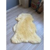 Medikal Hakiki 100% Koyun Derisi Post Halı 110X80 cm – Doğal Kürk – Yumuşak & Isı Yalıtımlı - 100 x 70 cm