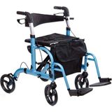 Medikalcim BZ9124A Lüx Ayak Pedallı Alüminyum Rolatör Yürüteç