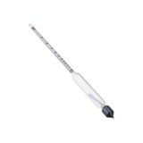 MEDİKALCİM Cam Alkol-metre 0-100 Derece Arası Alkol Seviyesi Ölçer 27 Cm