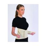 MEDİKALCİM Çelik Balenli Lumbosakral Ortopedik Korse Misinalı Demirli Süngerli Cırtlı Bel Fıtık Korsesi (26 CM)