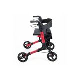 Medikalcim Comfort Plus DM-9102 Kırmızı Lüx Alüminyum Rolatör