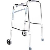 Medikalcim Comfort Plus KY912L Tekerlekli Alüminyum Walker Ithal - Siyah - 100 cm