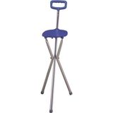 Medikalcim Comfort Plus KY940L Oturaklı Baston - Siyah - 100 cm