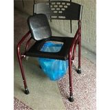 Medikalcim Deri Döşemeli Klozet Yükseltici Katlanabilir Tuvalet Yükseltici Sandalyesi - Color - Orta Boy