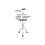 MEDİKALCİM Dm-74 (yüksekliği Ayarlanır) Oturaklı Baston