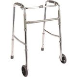 Medikalcim Emek Sağlık Witra Ithal Alüminyum Tekerlekli Walker - Siyah - 100 cm
