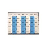 MEDİKALCİM İlaç Saklama Kutusu Tapbox - 7 Günlük - 28 Gözlü