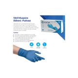 MEDİKALCİM OctaCare Nitril Pudrasız Muayene Eldiveni Mavi Medium Beden