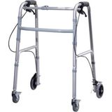 Medikalcim Ort-Alüminyum Tekerlekli Walker - Siyah - 100 cm