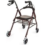 Medikalcim Rolatör Tekerlekli Yürüteç KY9144L - Siyah - 100 cm
