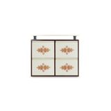 Medikaltec 2+2 Metal Ayakkabılık (Kahve-Krem-Kilim) | Kullanışlı, Sağlam Ve Şık