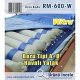 Medikaltec A+B Ventilasyonlu Boru Tipi Havalı Yatak Özel Çarşaf Hediyeli