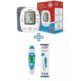 Medikaltec Ac-9080 Koldan Ölçer Tansiyon Aleti + Çanta+Pil Hediyeli Ac-9280 Kulaktan & Alından Ateş Ölçer